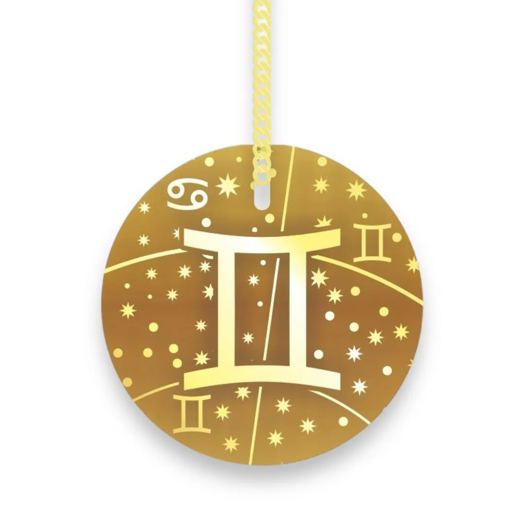 14k Gemini Pendant