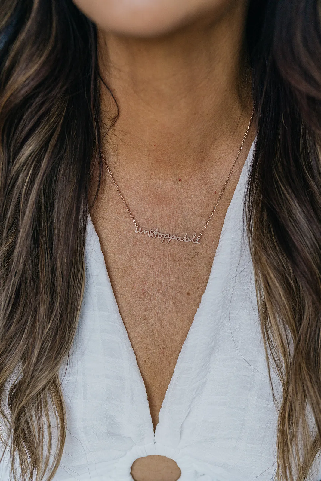 Absolute Affirmation 316L Stainless Steel Necklace