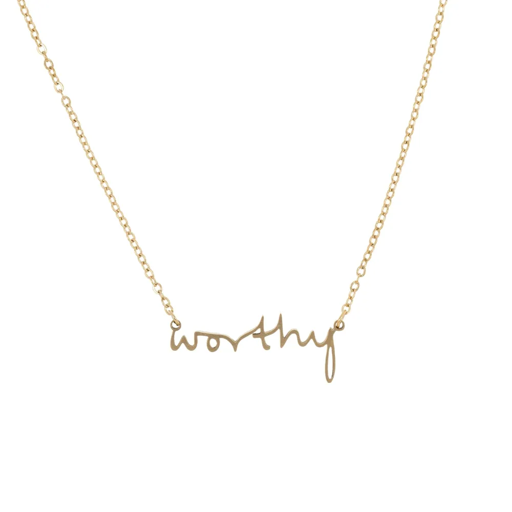 Absolute Affirmation 316L Stainless Steel Necklace