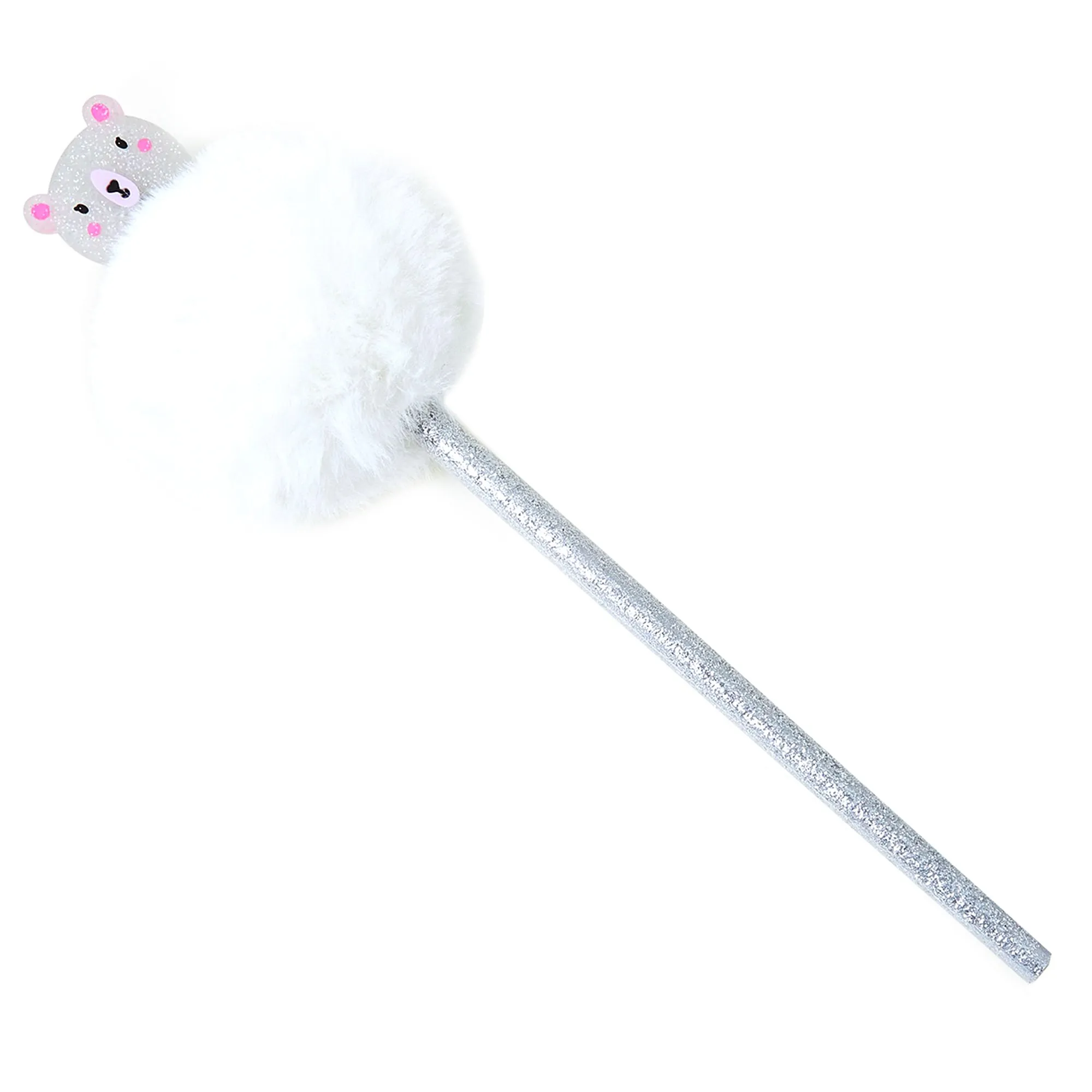 Accessorize London Girl's Bear Pom-Pom Pencil