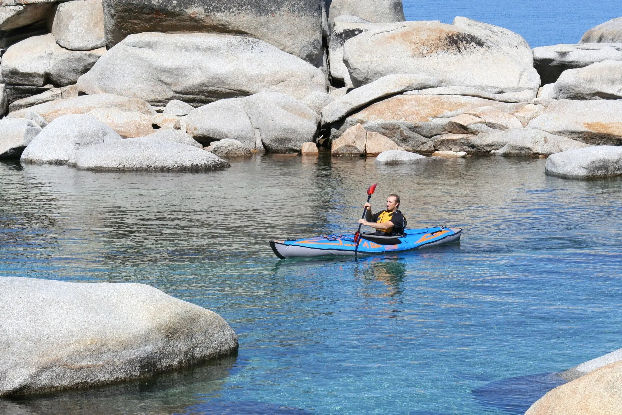 Advanced Elements AdvancedFrame Expedition Kayak | Ocean Blue