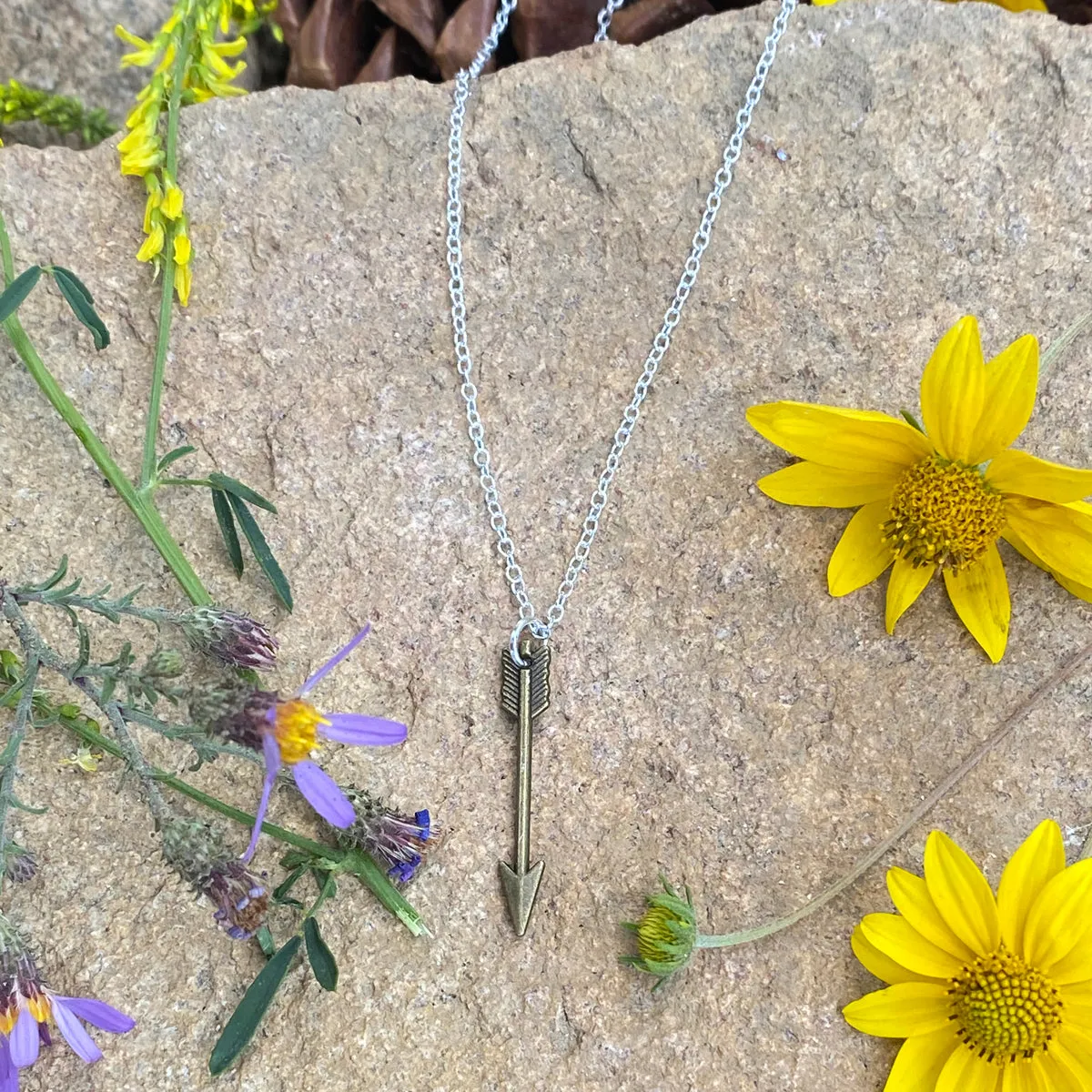 Arrow Necklace to Help Move Forward