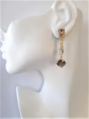 Art Deco 3 Twinset Earrings