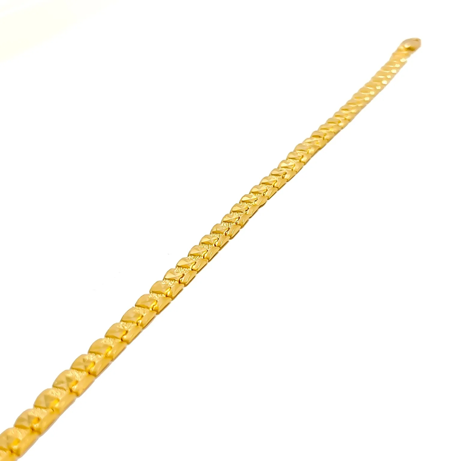 Attractive Jazzy 22k Gold Bracelet