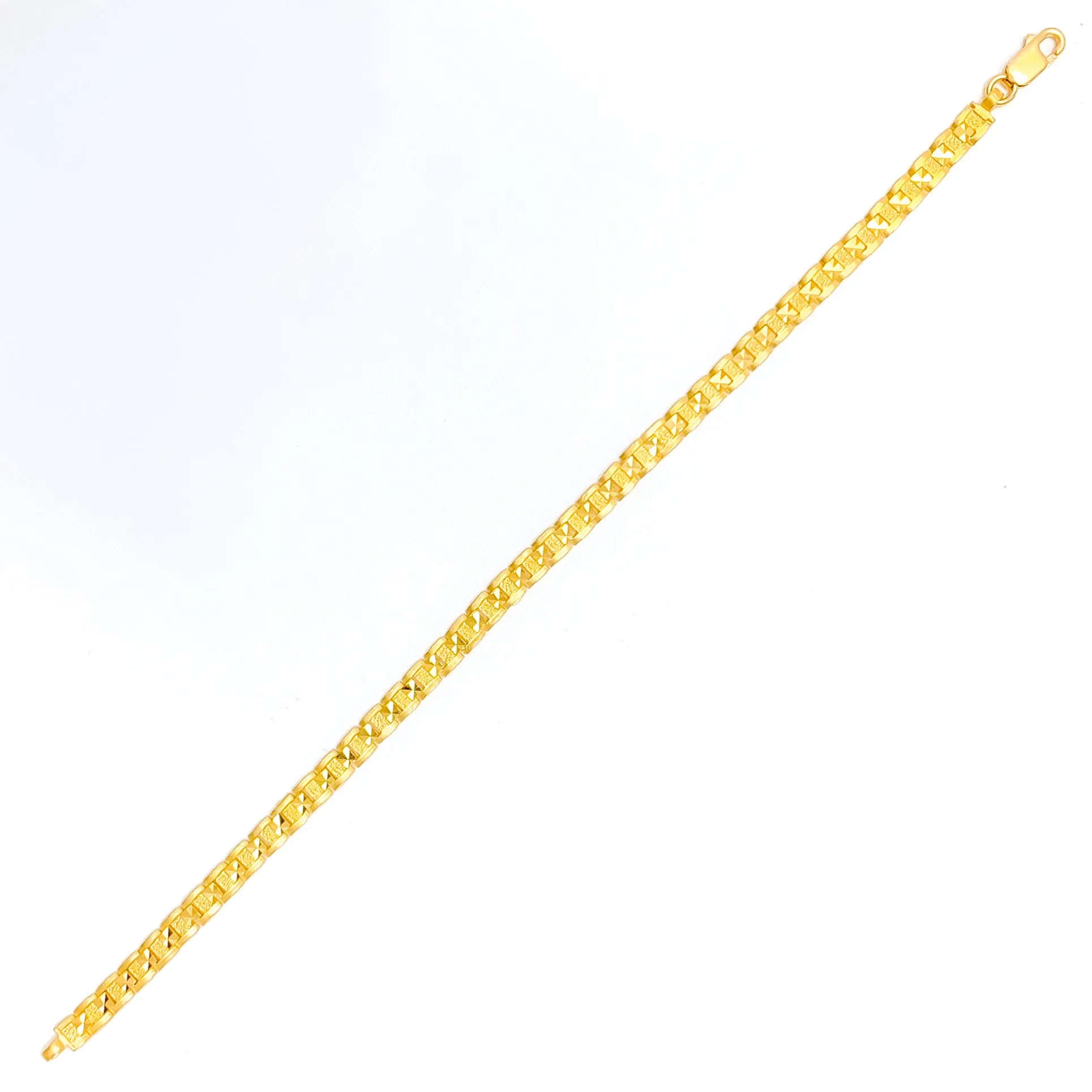 Attractive Jazzy 22k Gold Bracelet