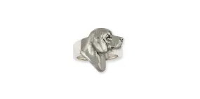 Beagle Ring Jewelry Sterling Silver Handmade Dog Ring BG19-R