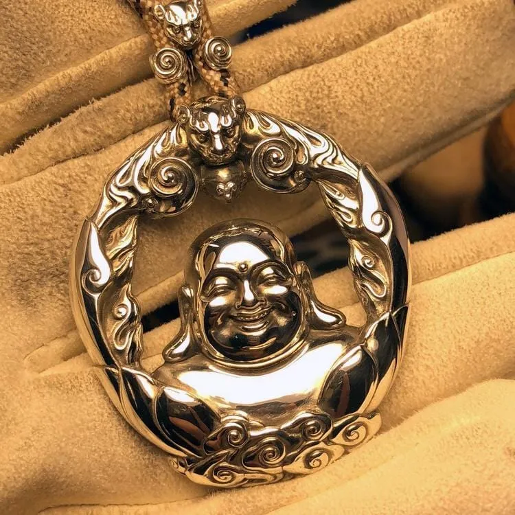 Big Laughing Buddha Pendant