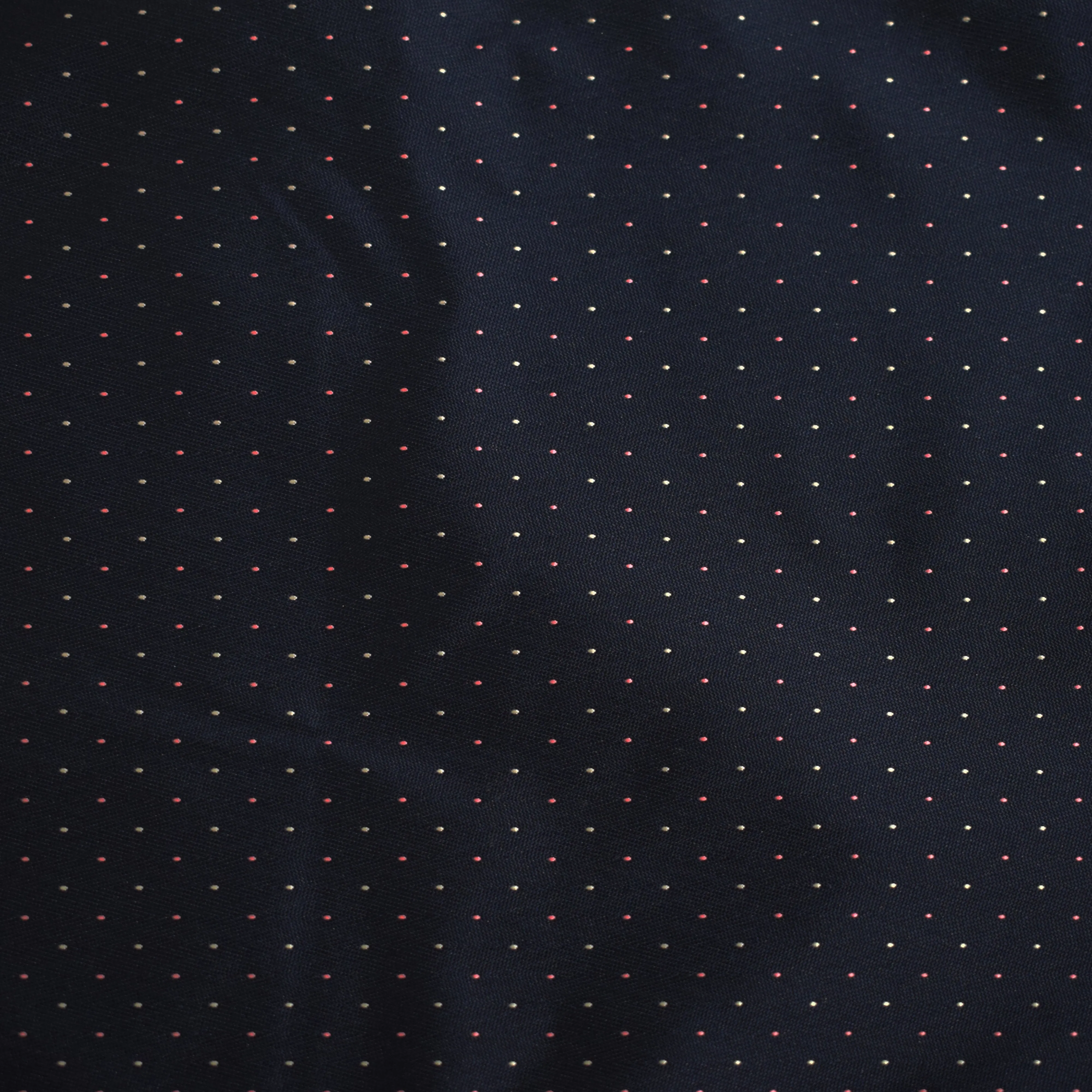 Bow Tie - Navy Pink Micro Polkadot