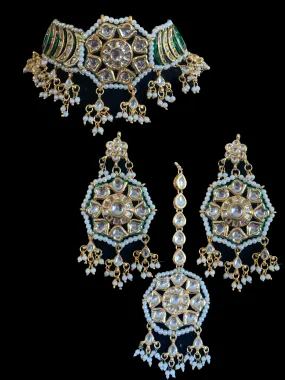 BR88 kundan choker set ( SHIPS IN 4 WEEKS )