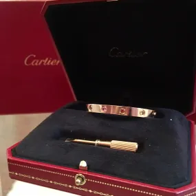 Cartier love bracelet