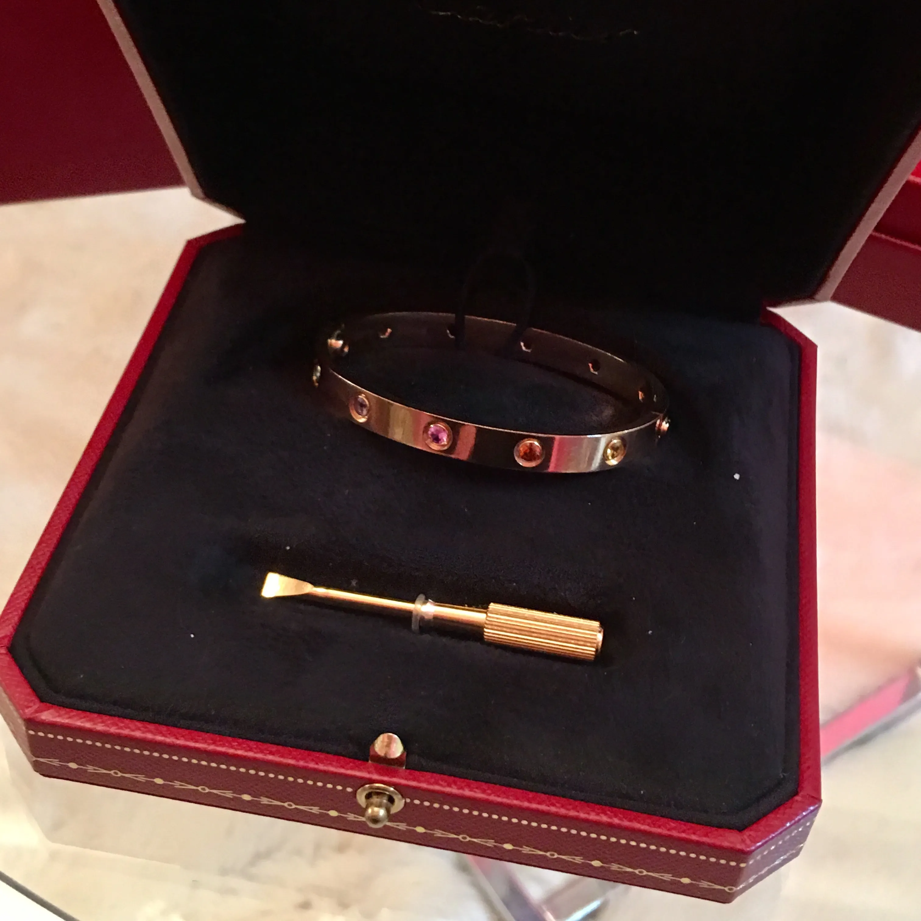 Cartier love bracelet