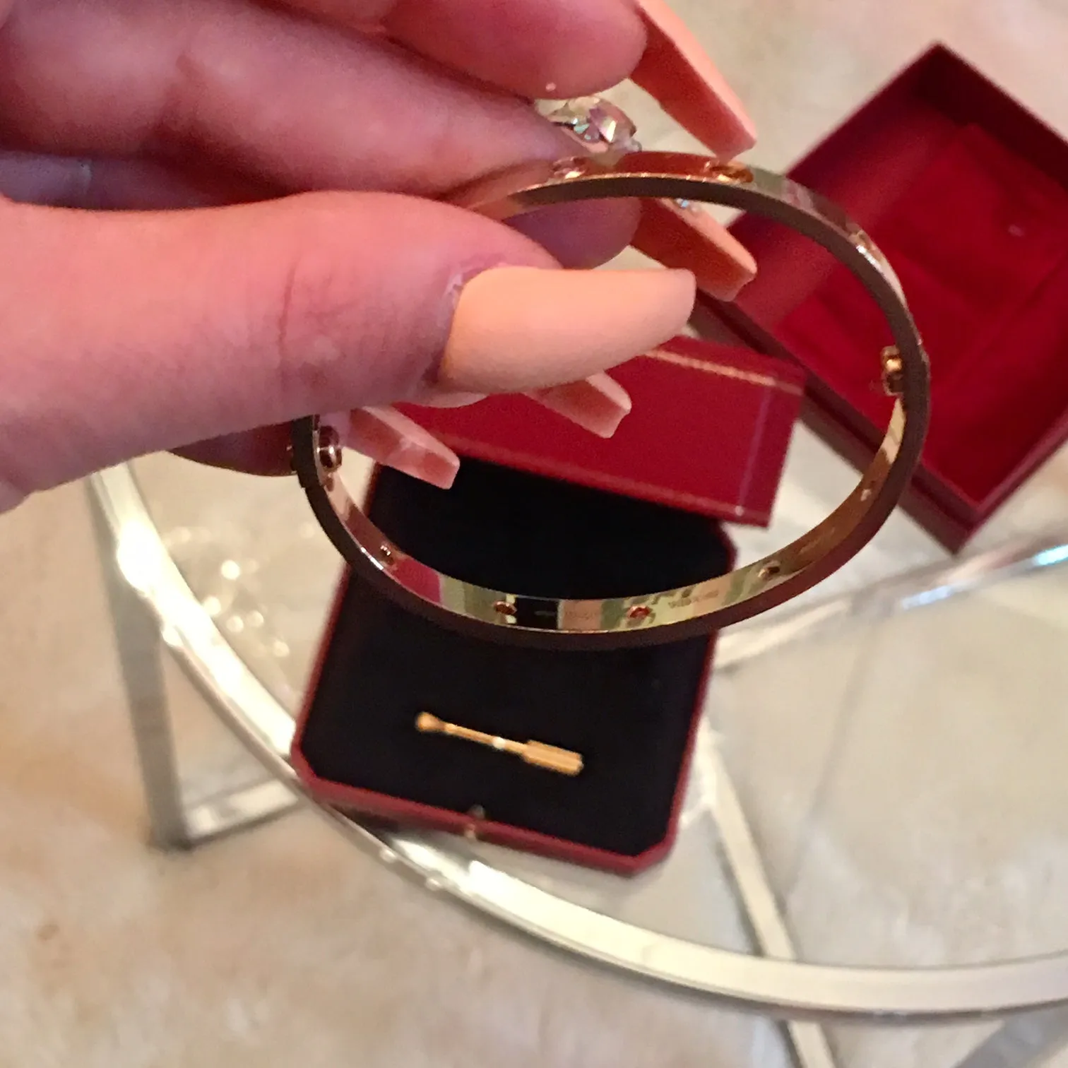 Cartier love bracelet