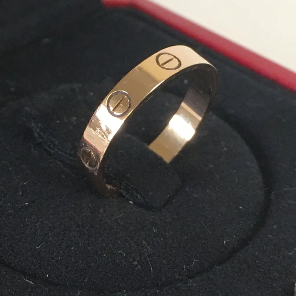 Cartier Love Wedding Band