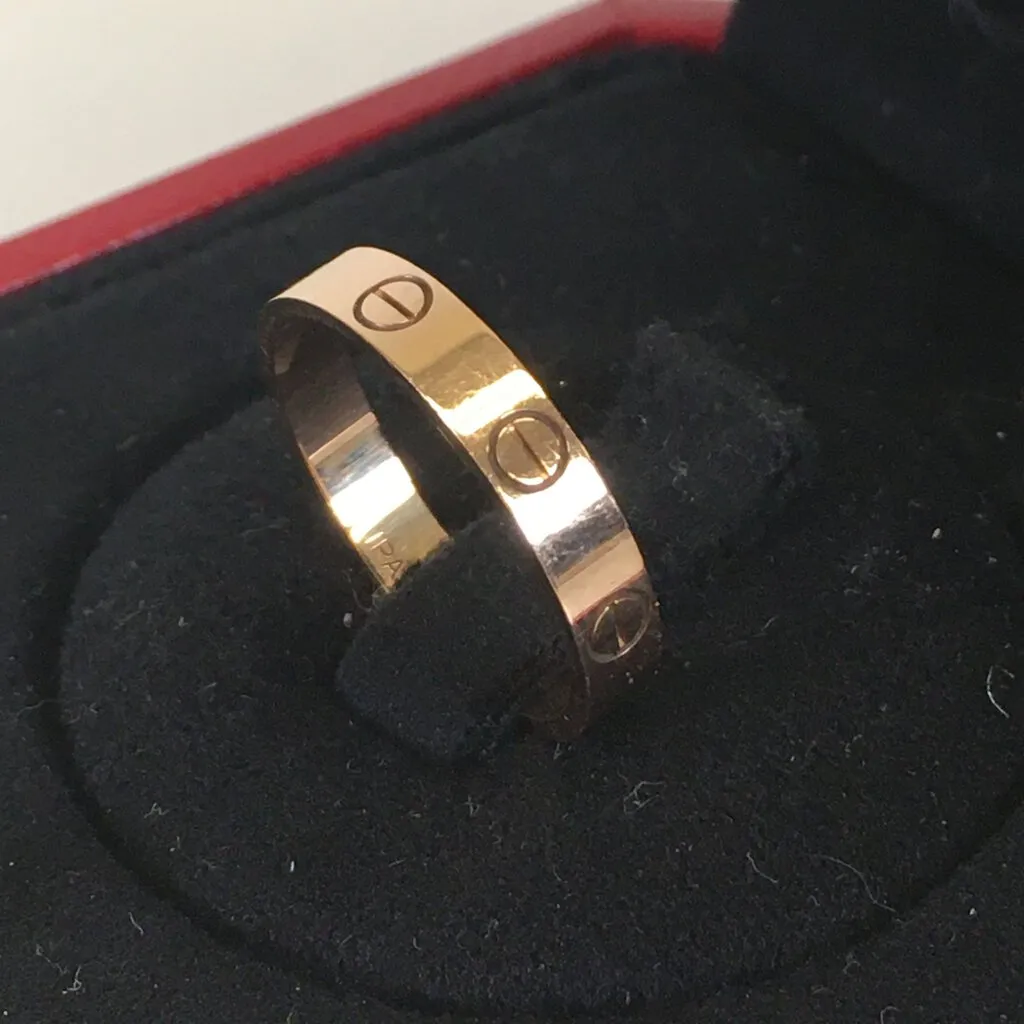 Cartier Love Wedding Band