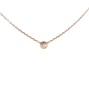 Cartier Rose Gold D'amour XS Necklace