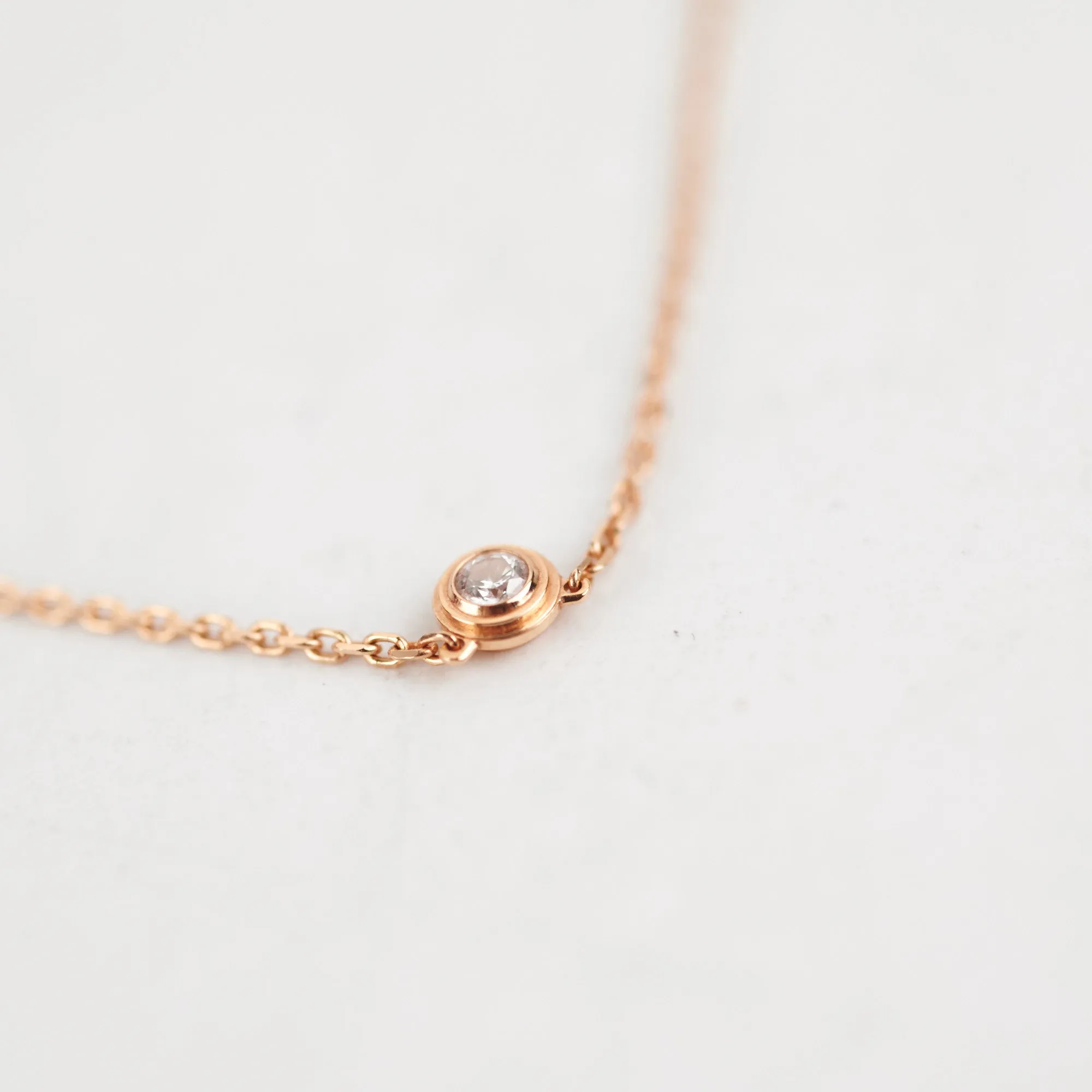 Cartier Rose Gold D'amour XS Necklace