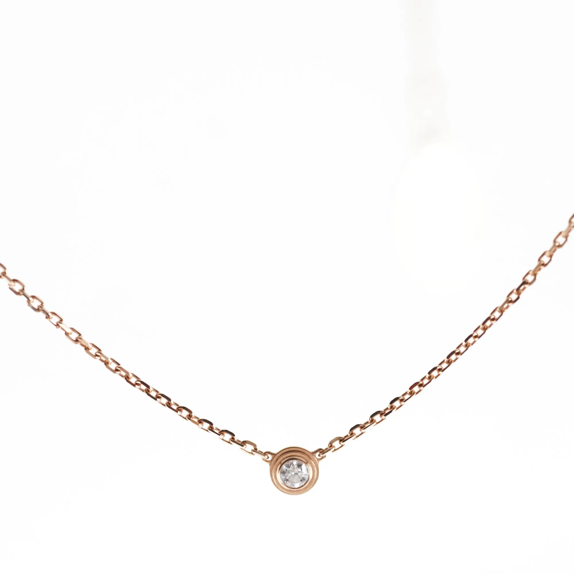 Cartier Rose Gold D'amour XS Necklace