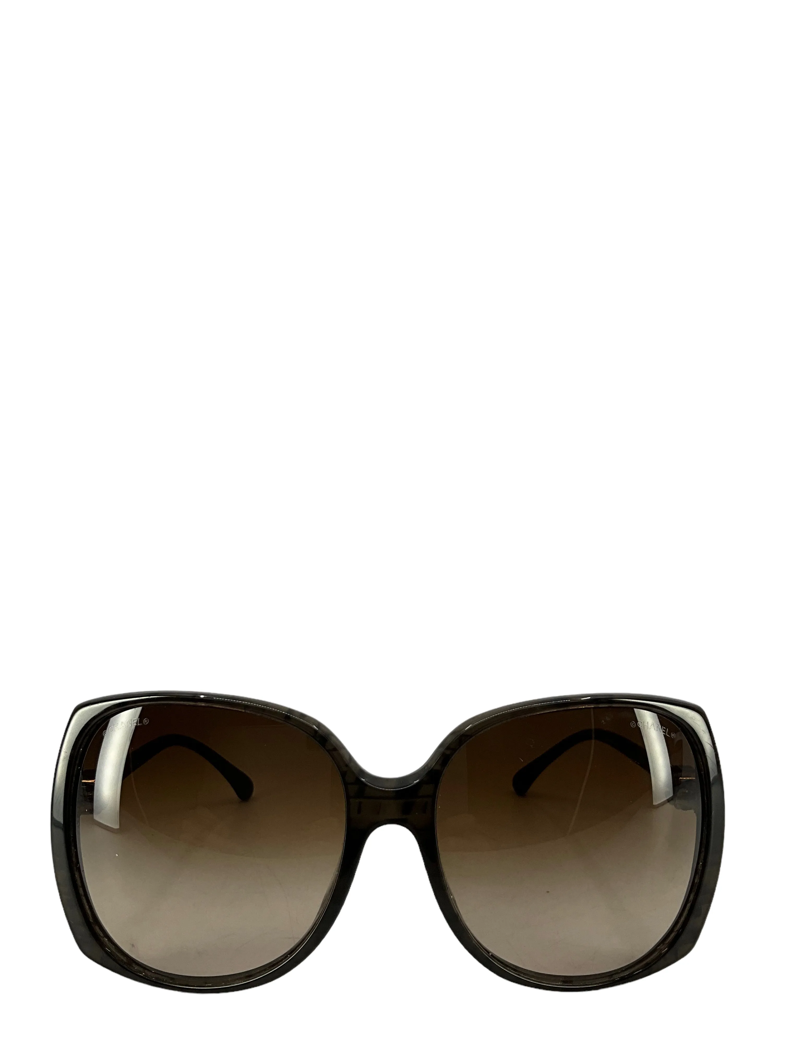 Chanel CC Brown Sunglasses