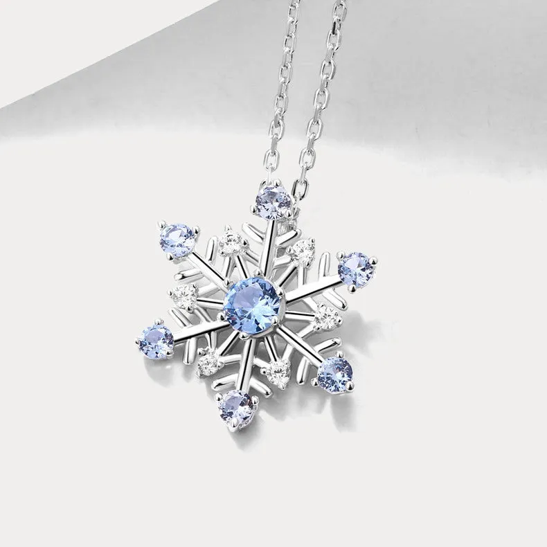 Christmas Snowflake Necklace