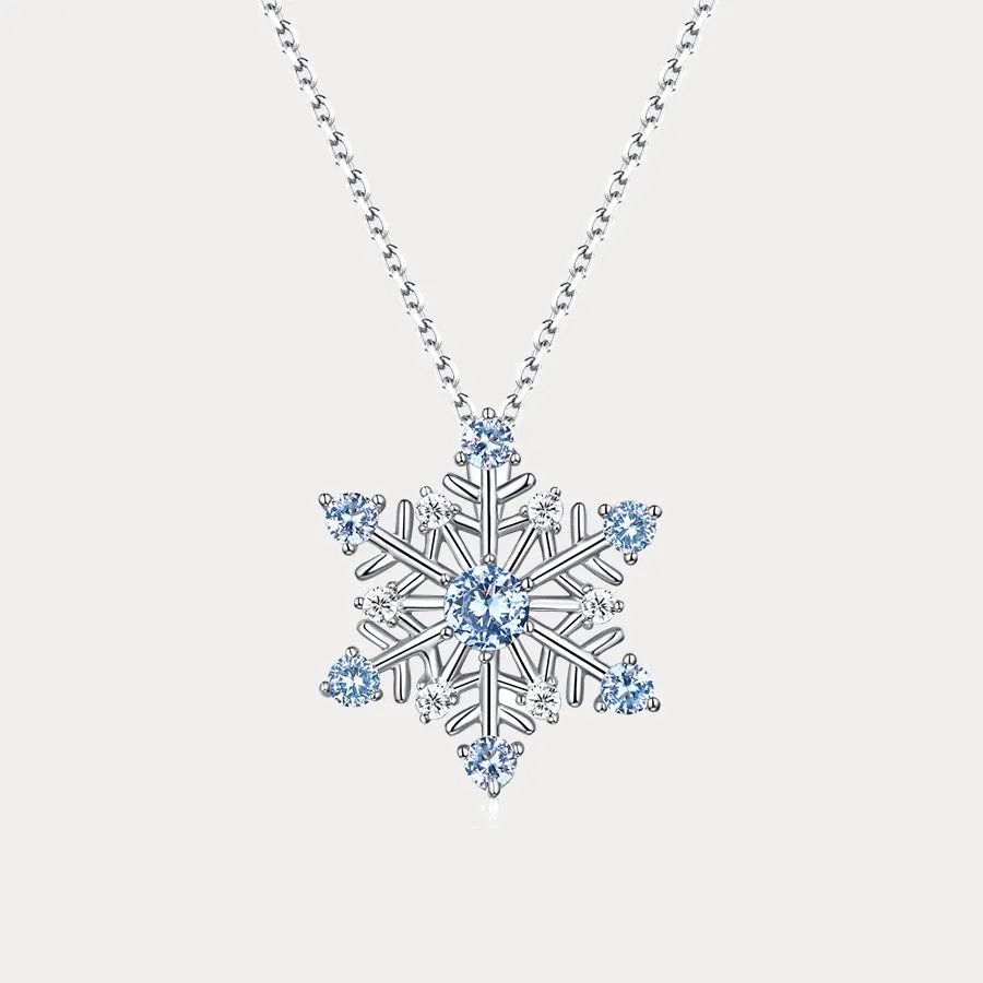 Christmas Snowflake Necklace