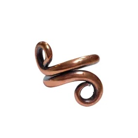 Circles Copper Ring