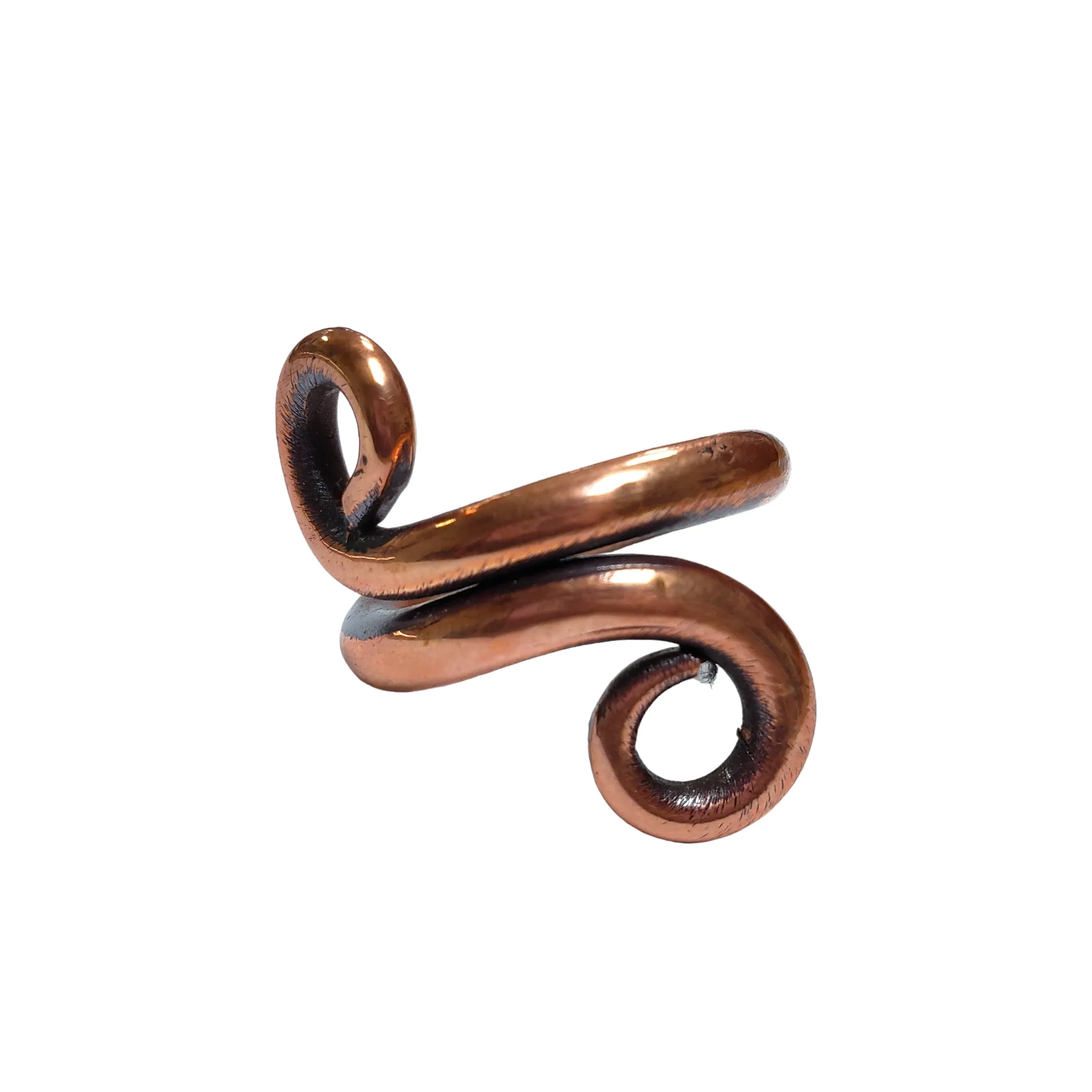 Circles Copper Ring