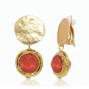 Coriandoli Clip-on Earrings