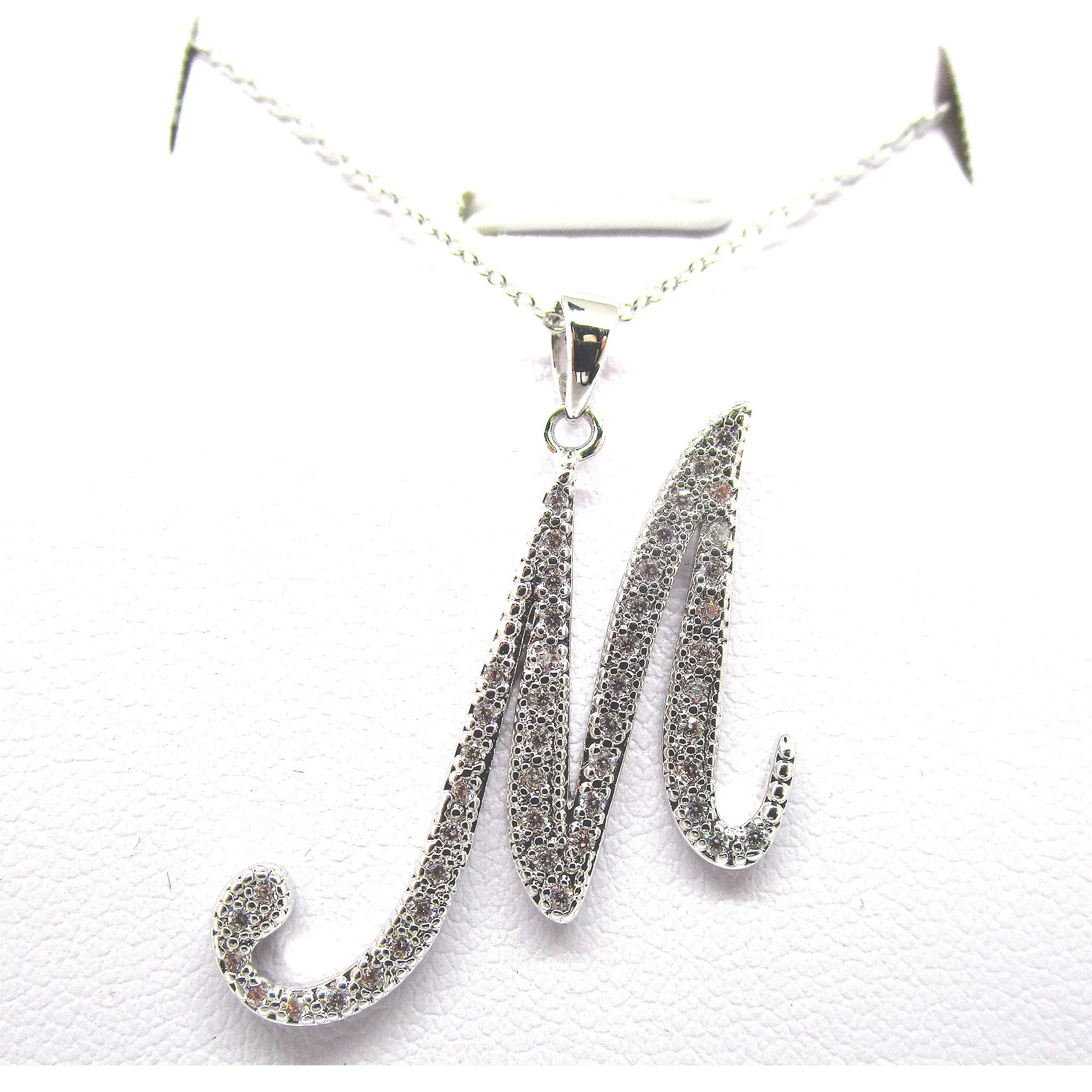 Cursive Initial Pendant