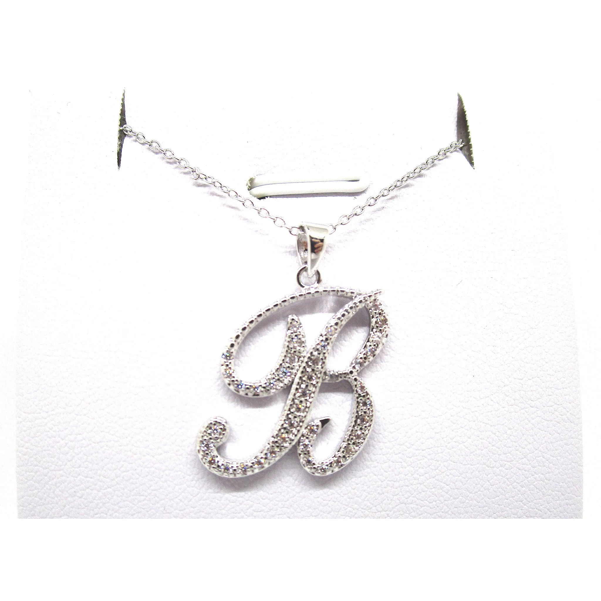 Cursive Initial Pendant