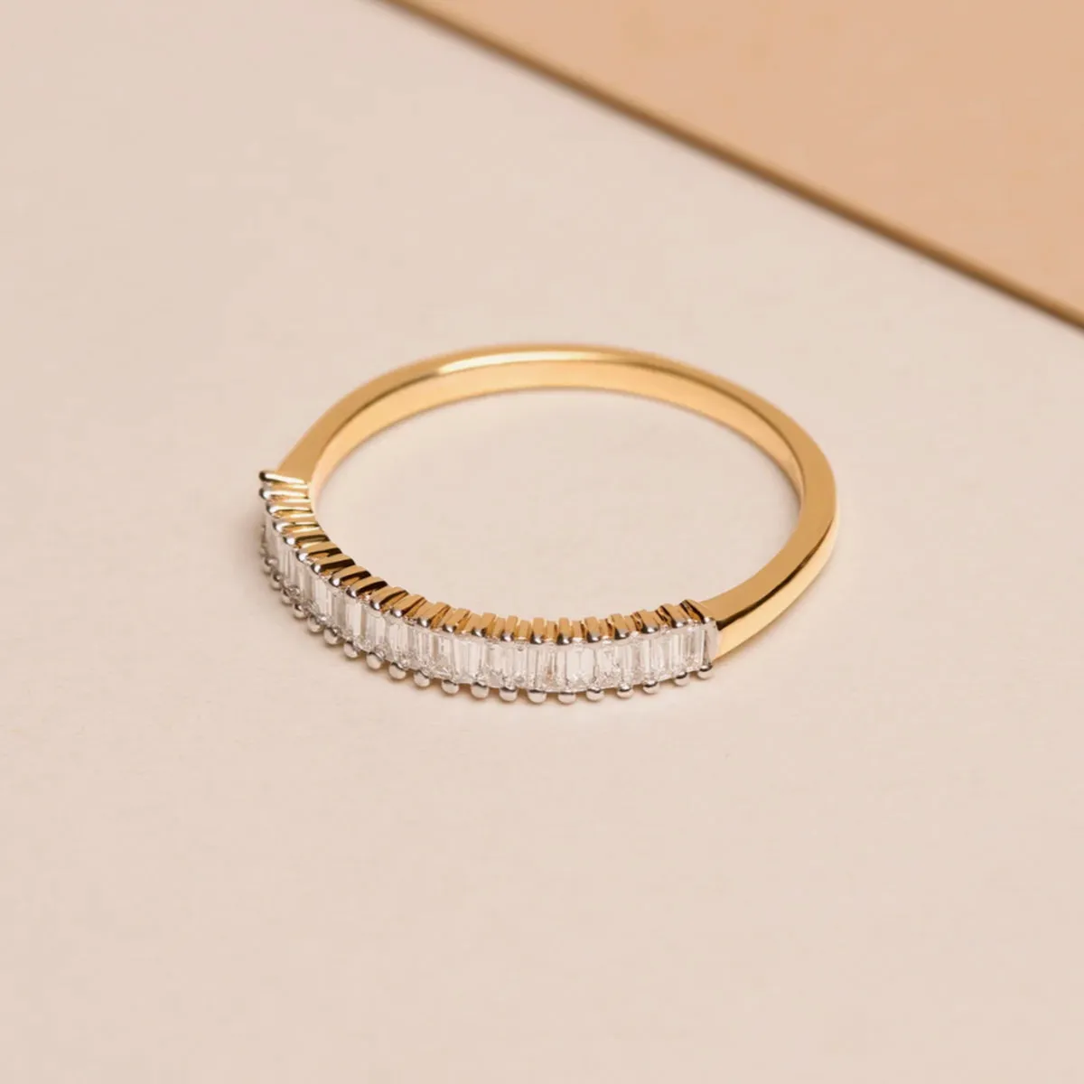 Delight Baguette Diamond Rings