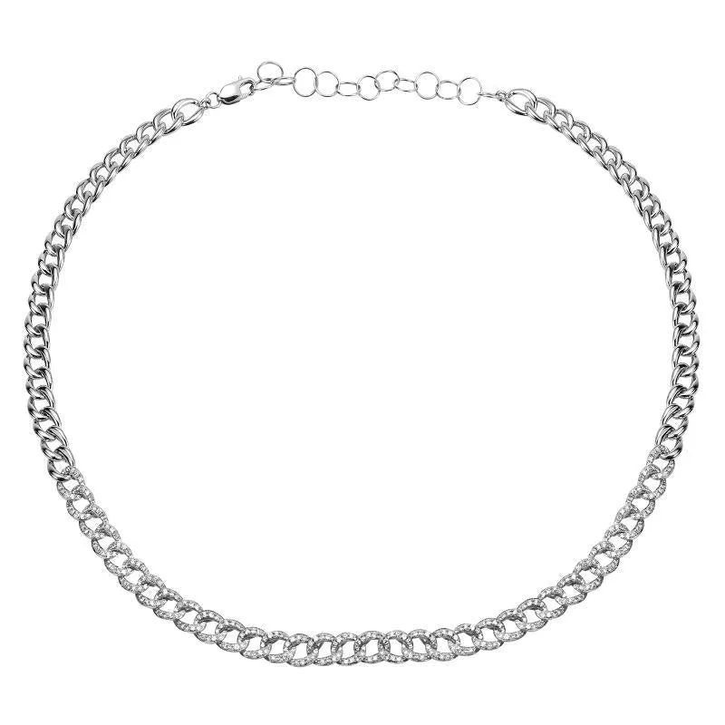 Diamond Cuban Link Choker