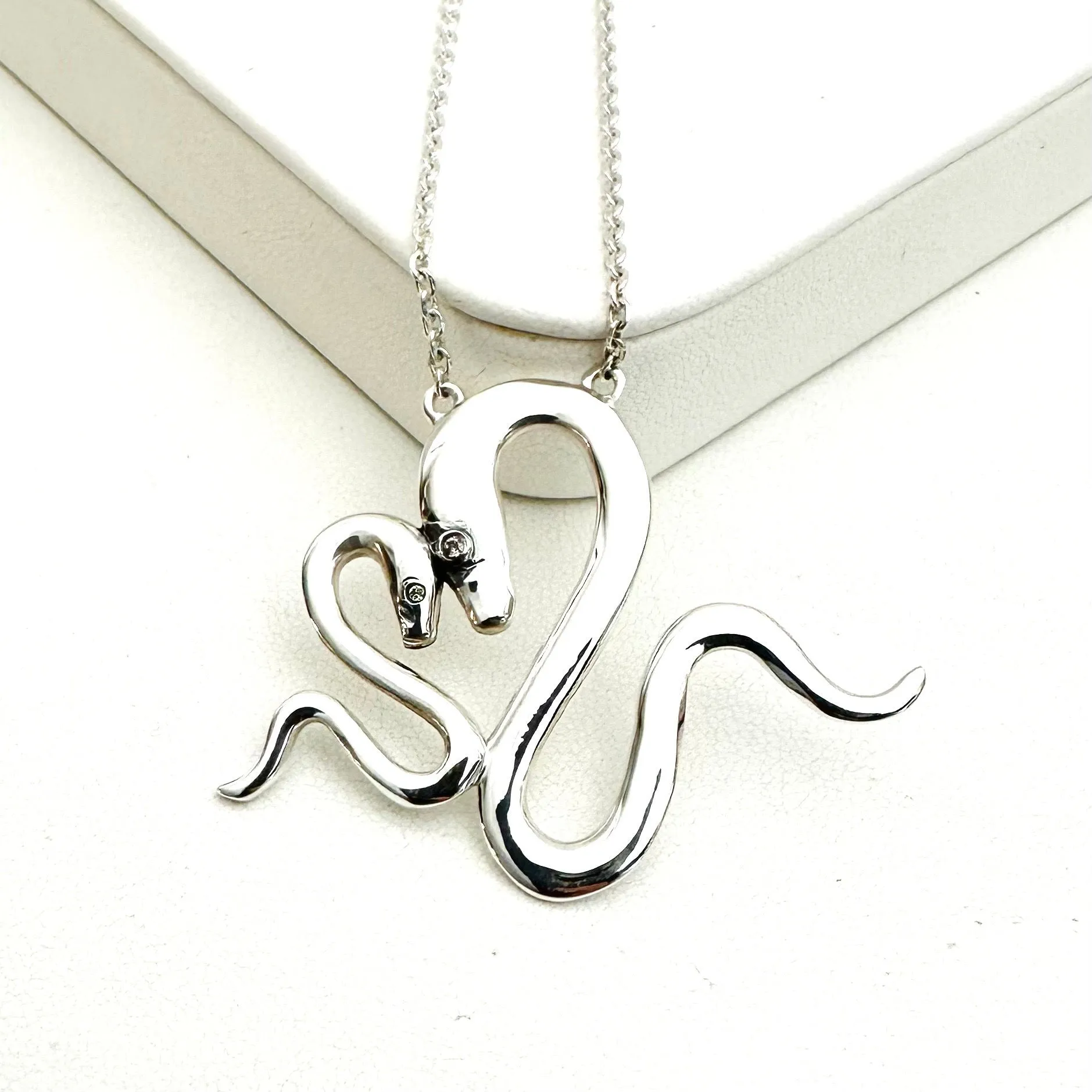 Double Snake Necklace