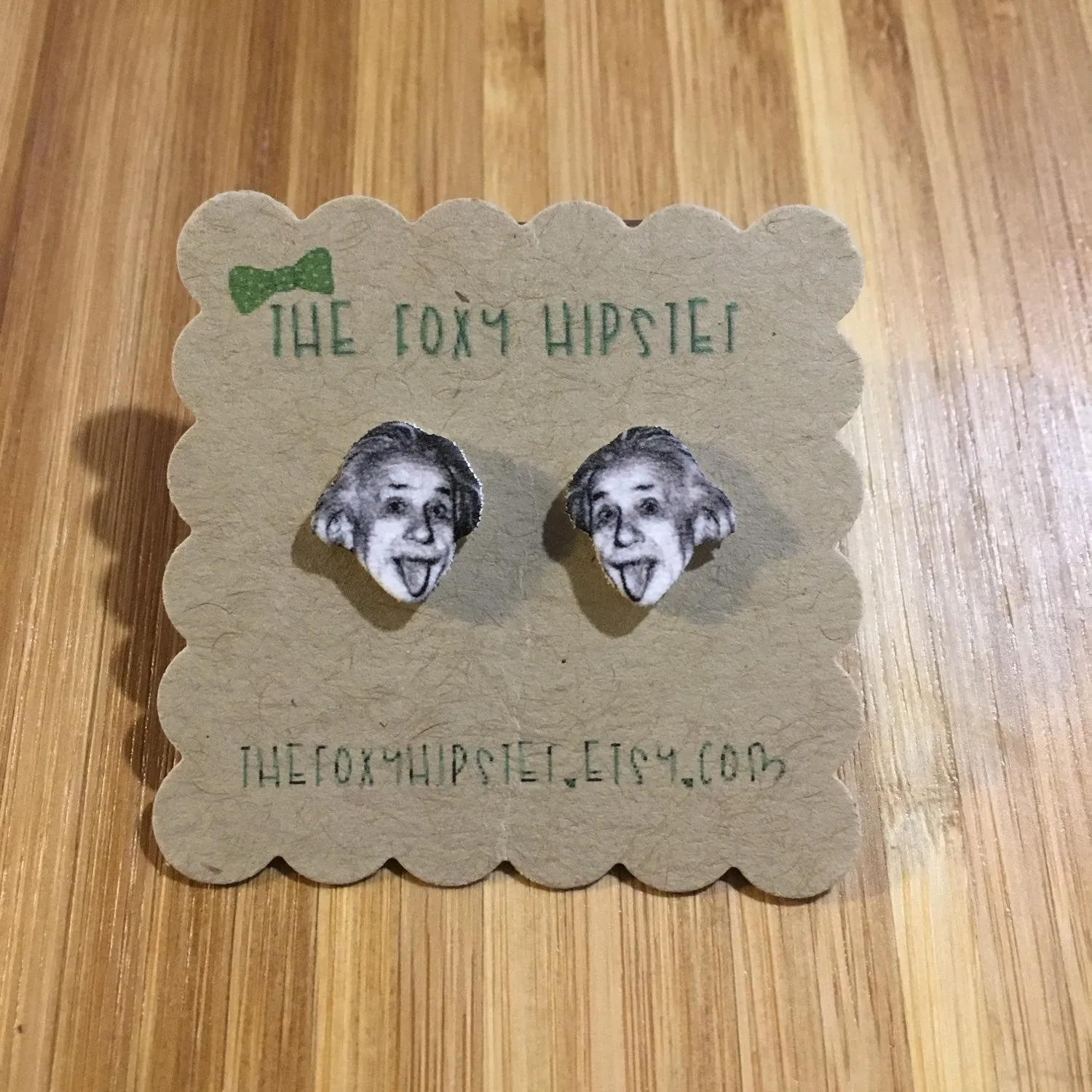 Einstein Stud Earrings