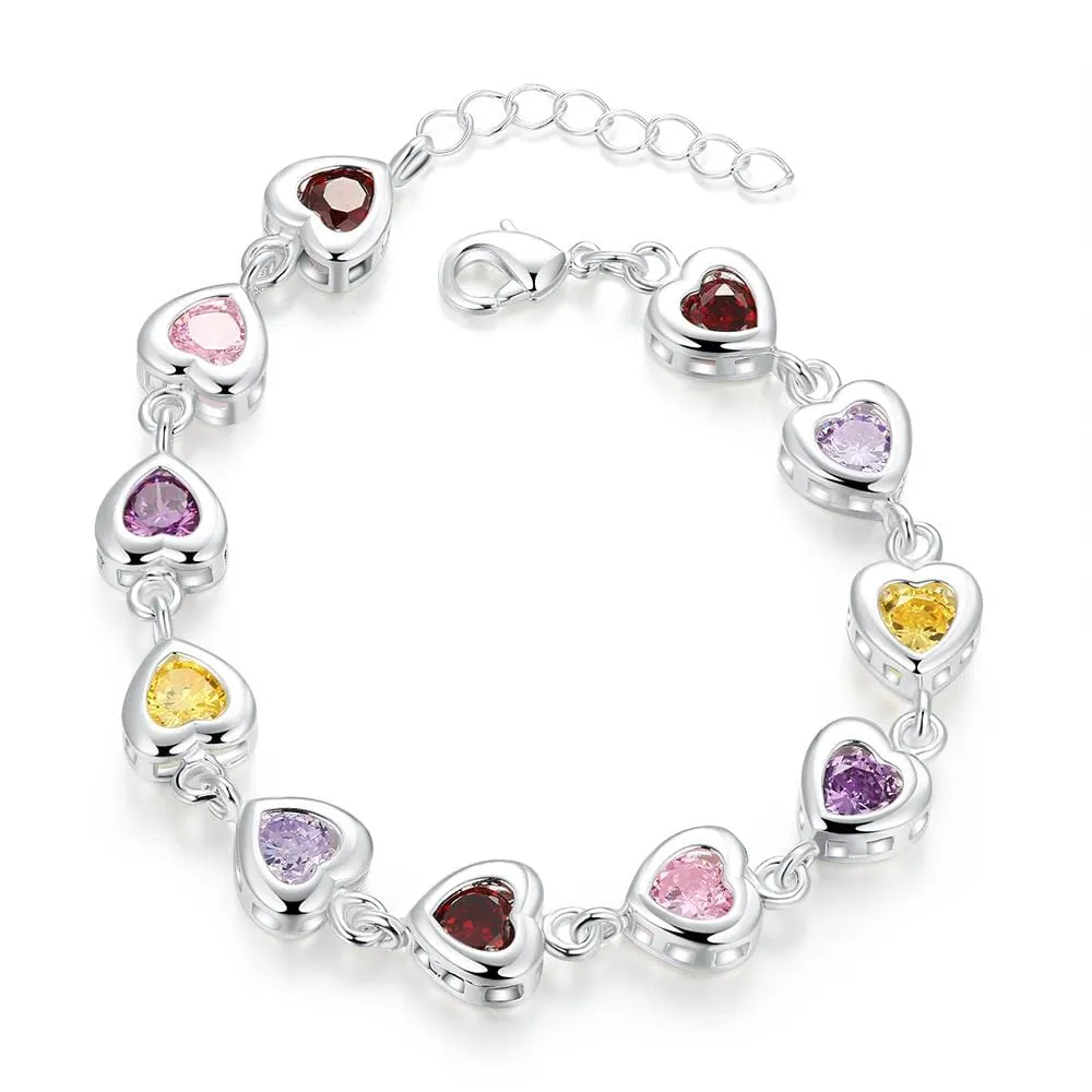 Elegant Beautiful Charm Colorful Crystals Bracelet