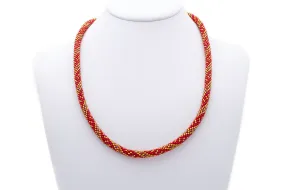 Empress Necklace | Glass Bead Necklace