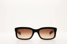 FLATLIST PALMER Solid Black Brown / Gradient sunglasses