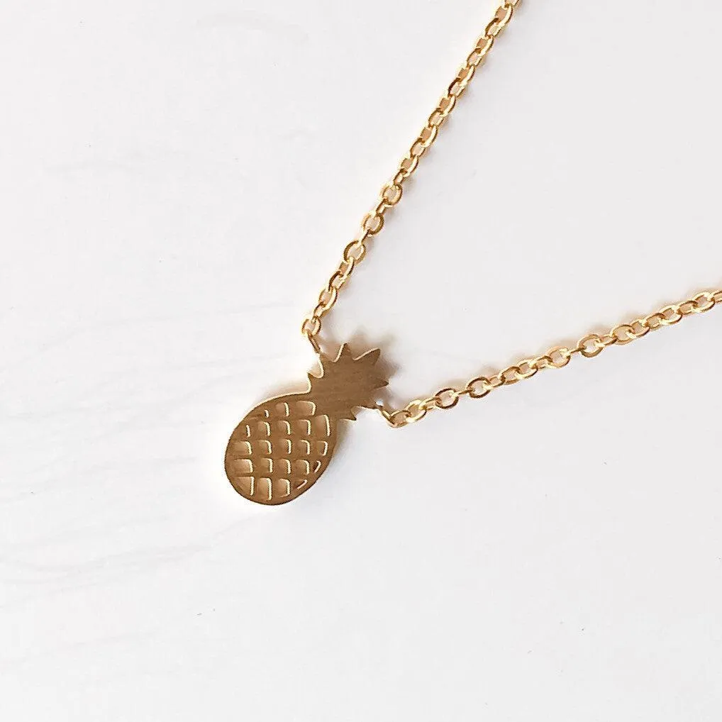 Hawaiian Pineapple Necklace - LAST CHANCE / FINAL SALE