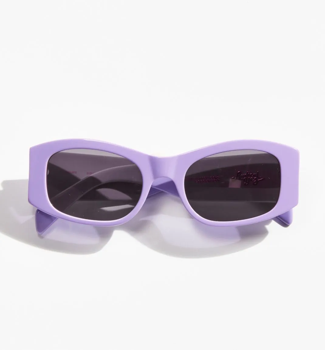 Illuminate Acetate Sunglasses - Lavender with Smoke Lens