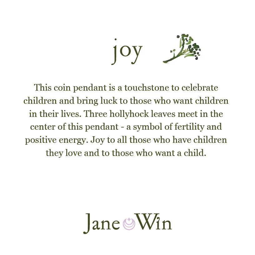 JOY JW Small Pendant Coin