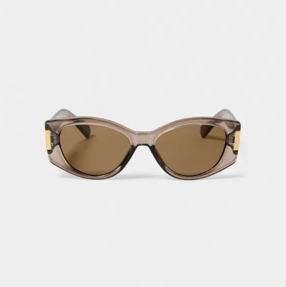 Katie Loxton Rimini Sunglasses in Transparent Mink