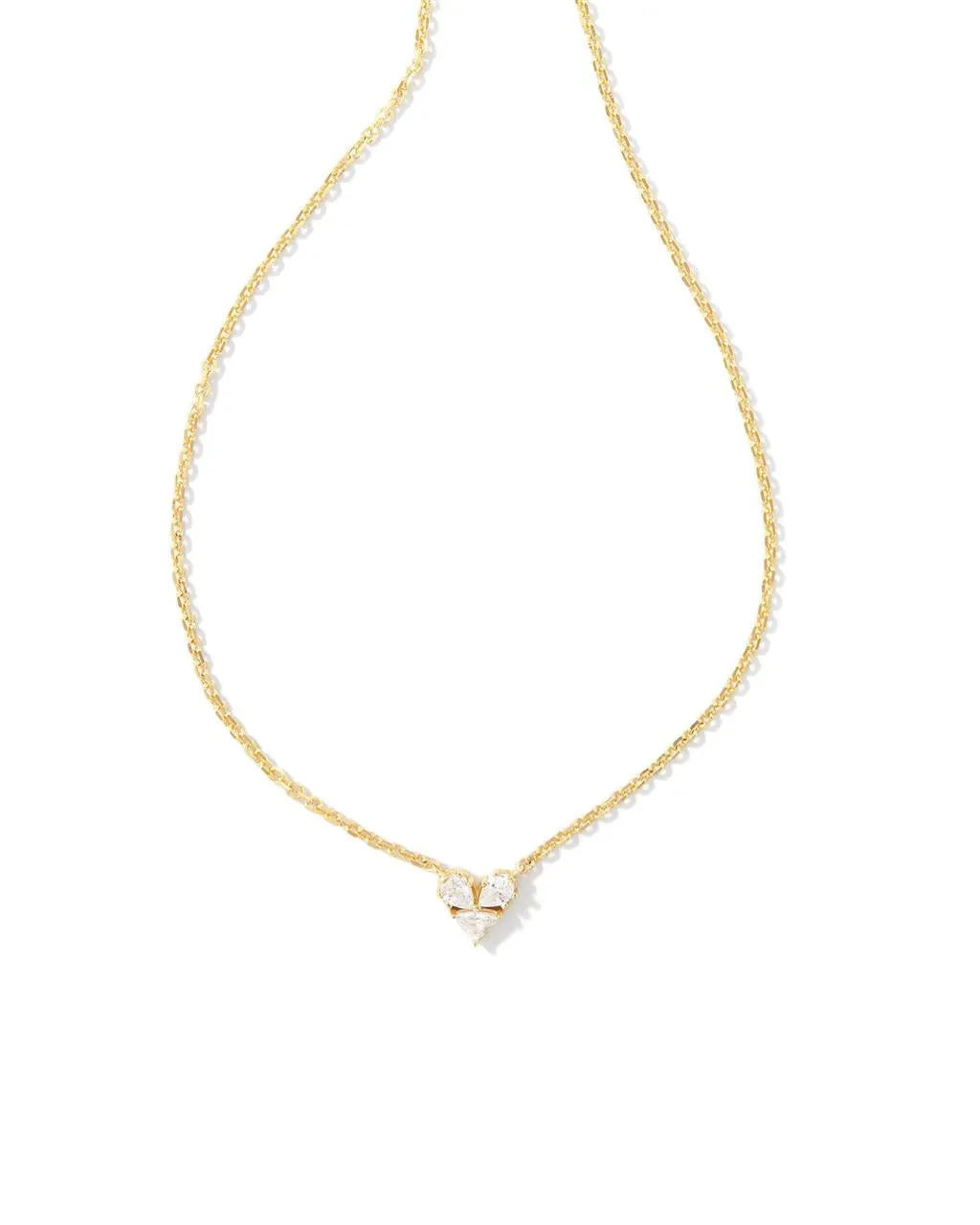 Kendra Scott Winter 2023 Katy Heart Short Pendant Necklace