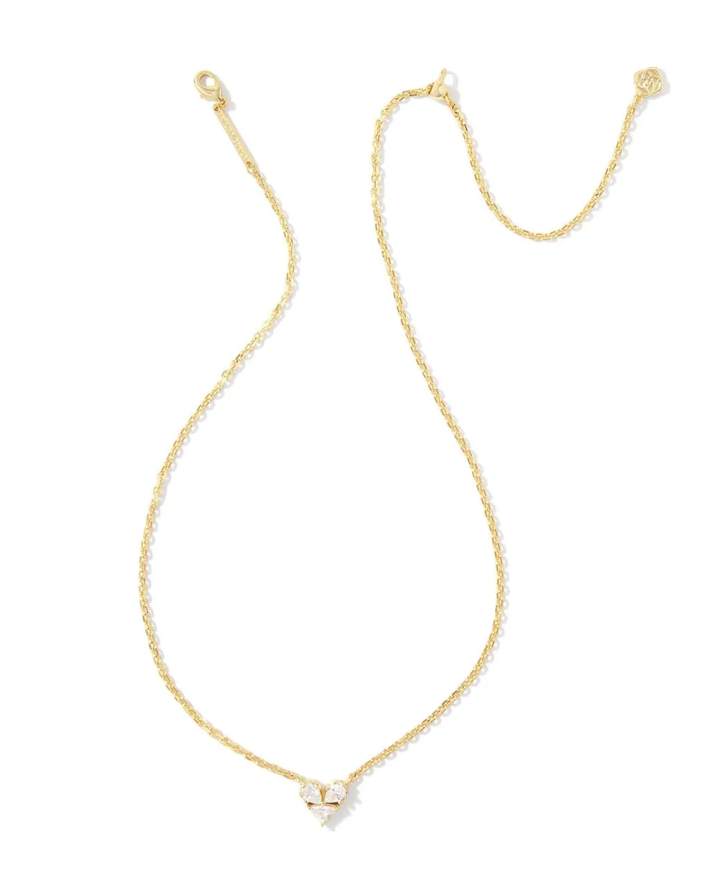 Kendra Scott Winter 2023 Katy Heart Short Pendant Necklace