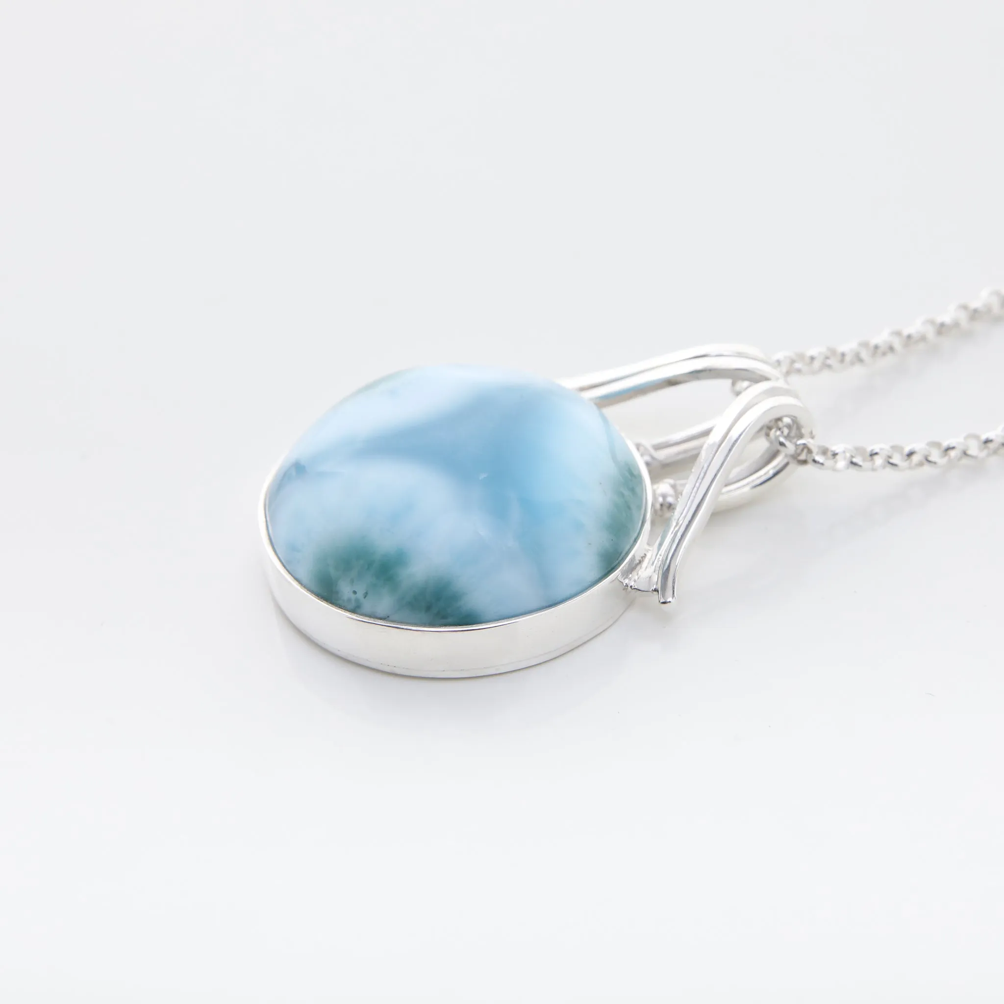 Larimar Pendant Edna