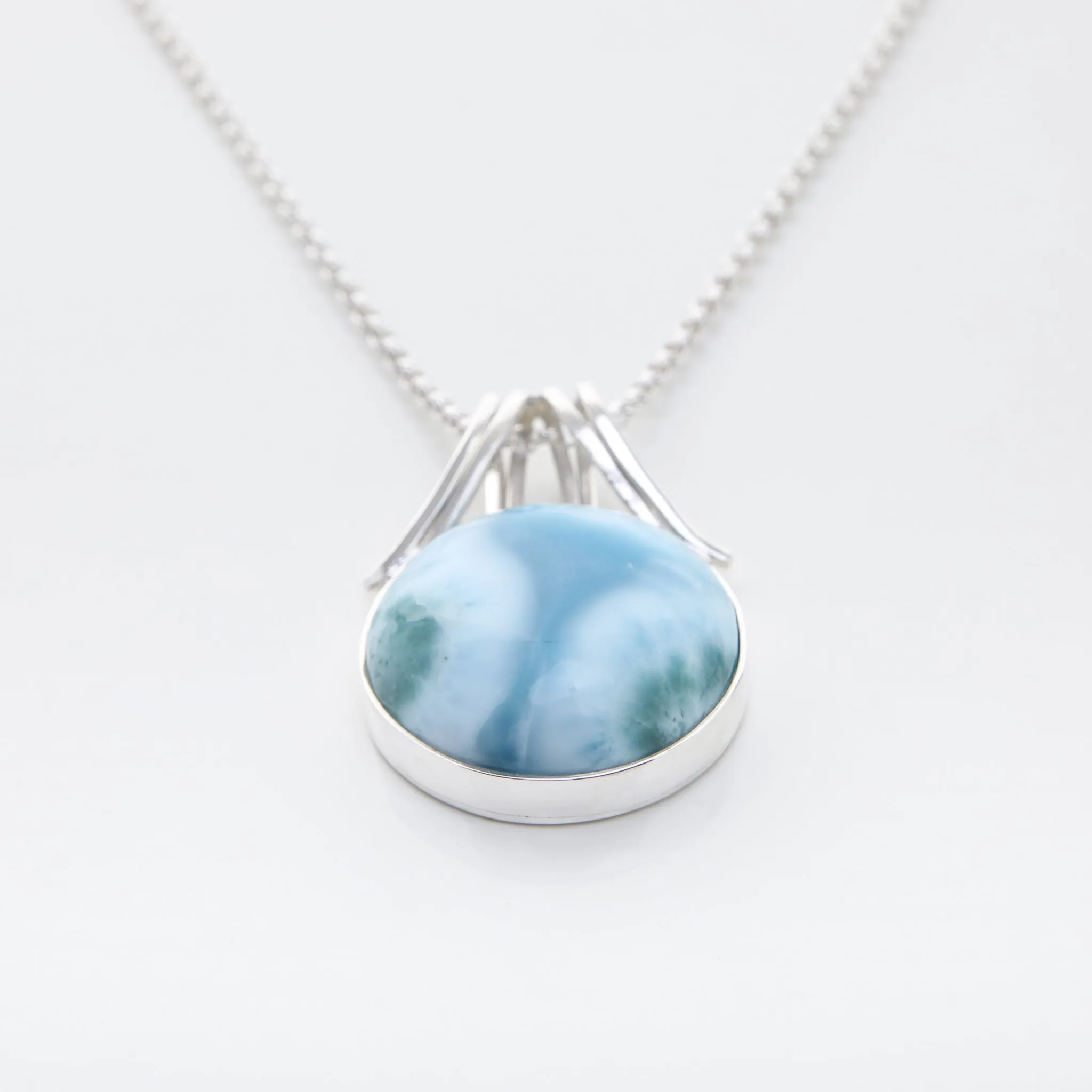 Larimar Pendant Edna