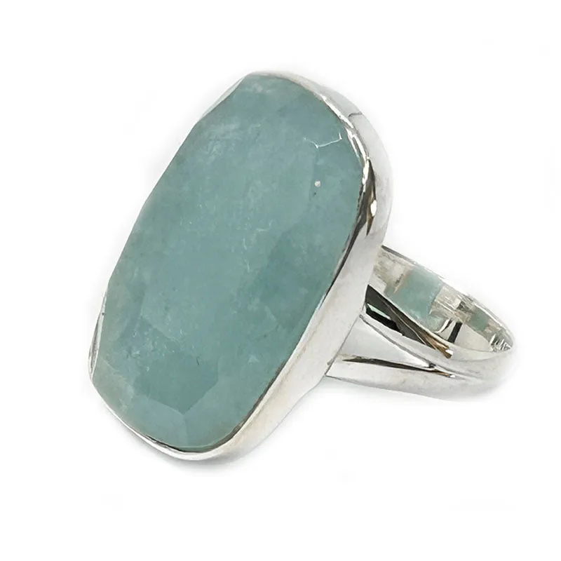 Linny Chalcedony Boho Gypsy Ring