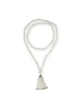 Long Turkish Tassel Quartz Crystal Necklace