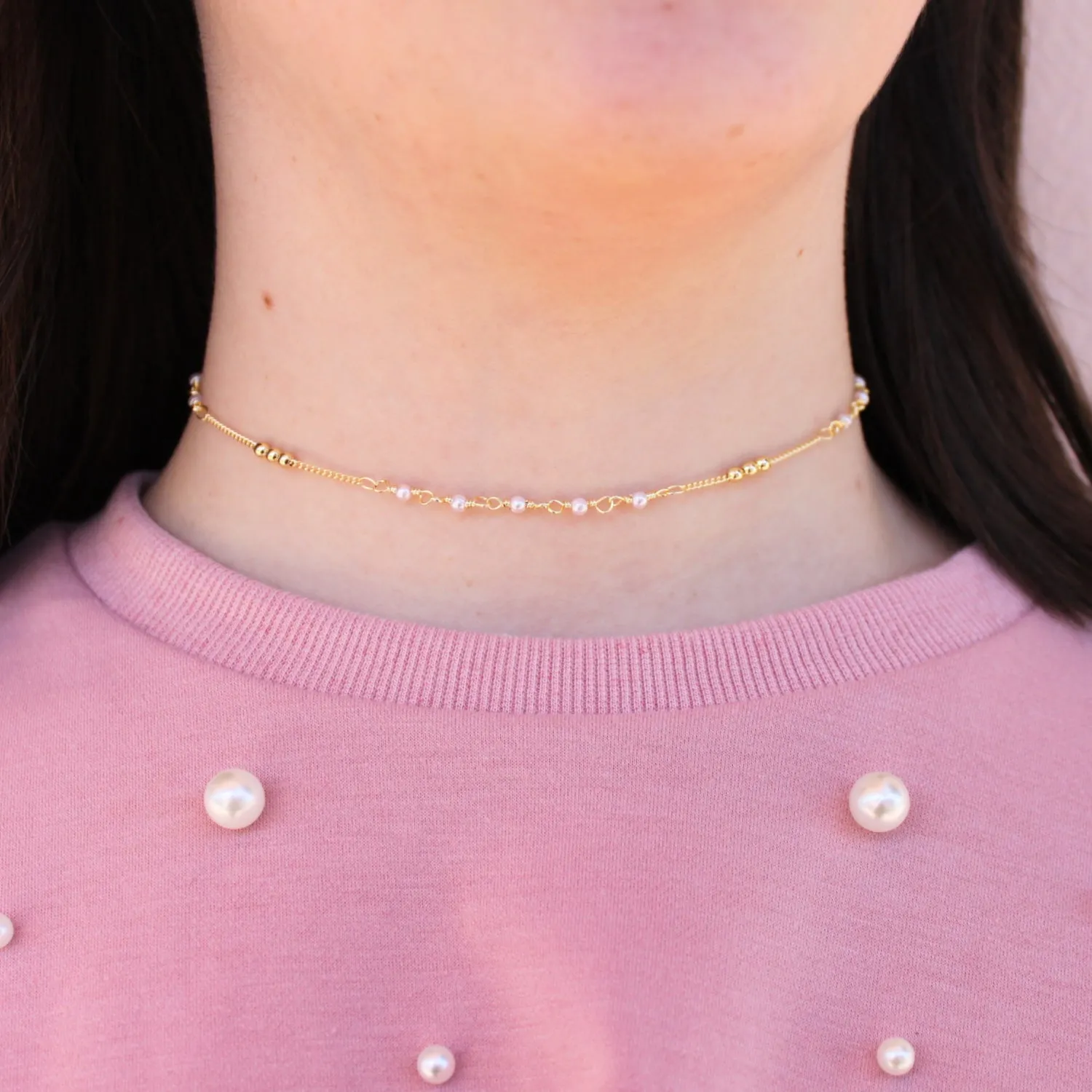 Myra Pearl Choker