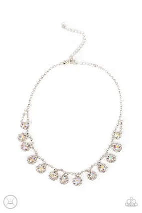 Paparazzi Princess Prominence - Multi Iridescent Necklace