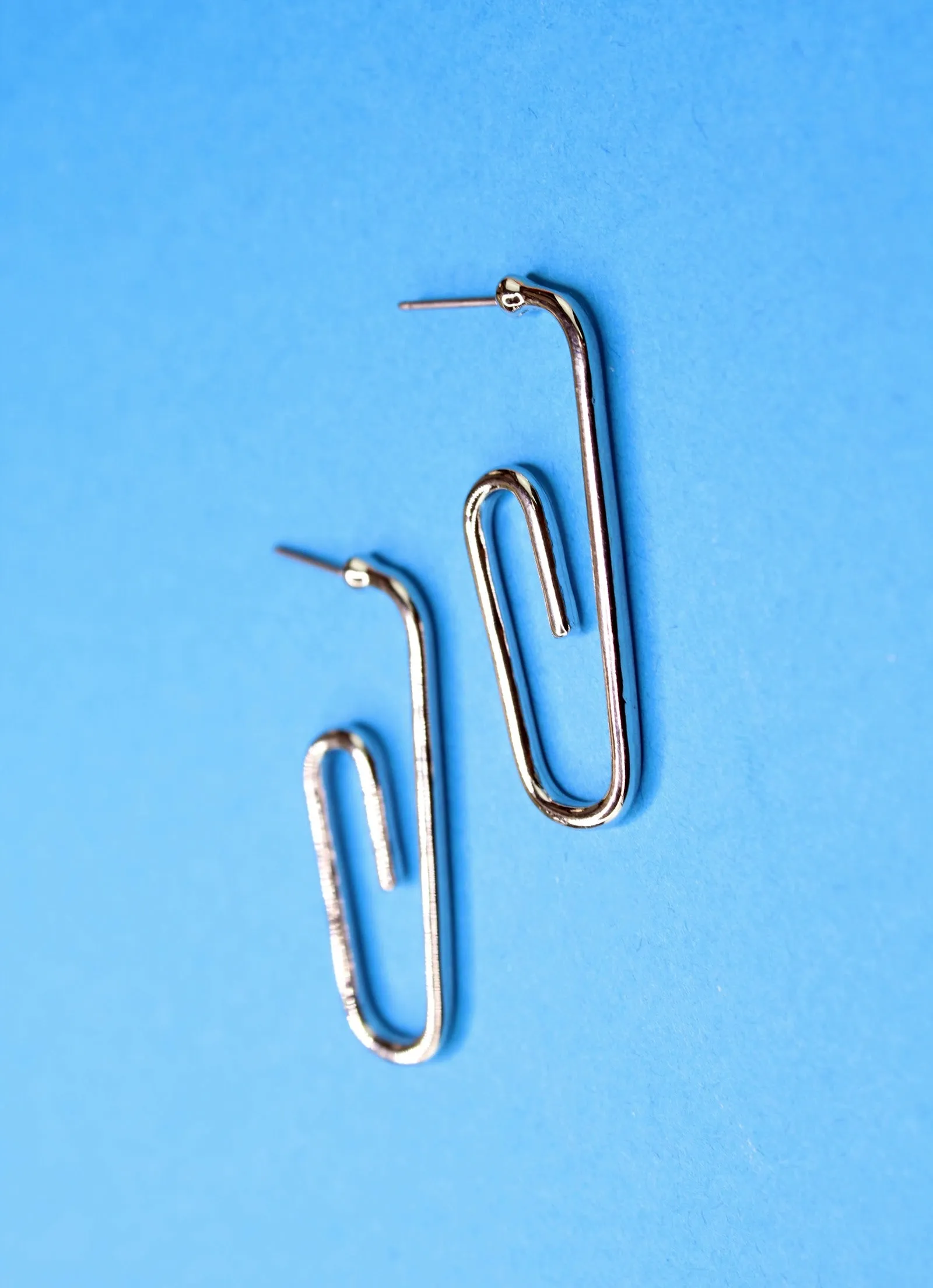 Paper Clip Earrings