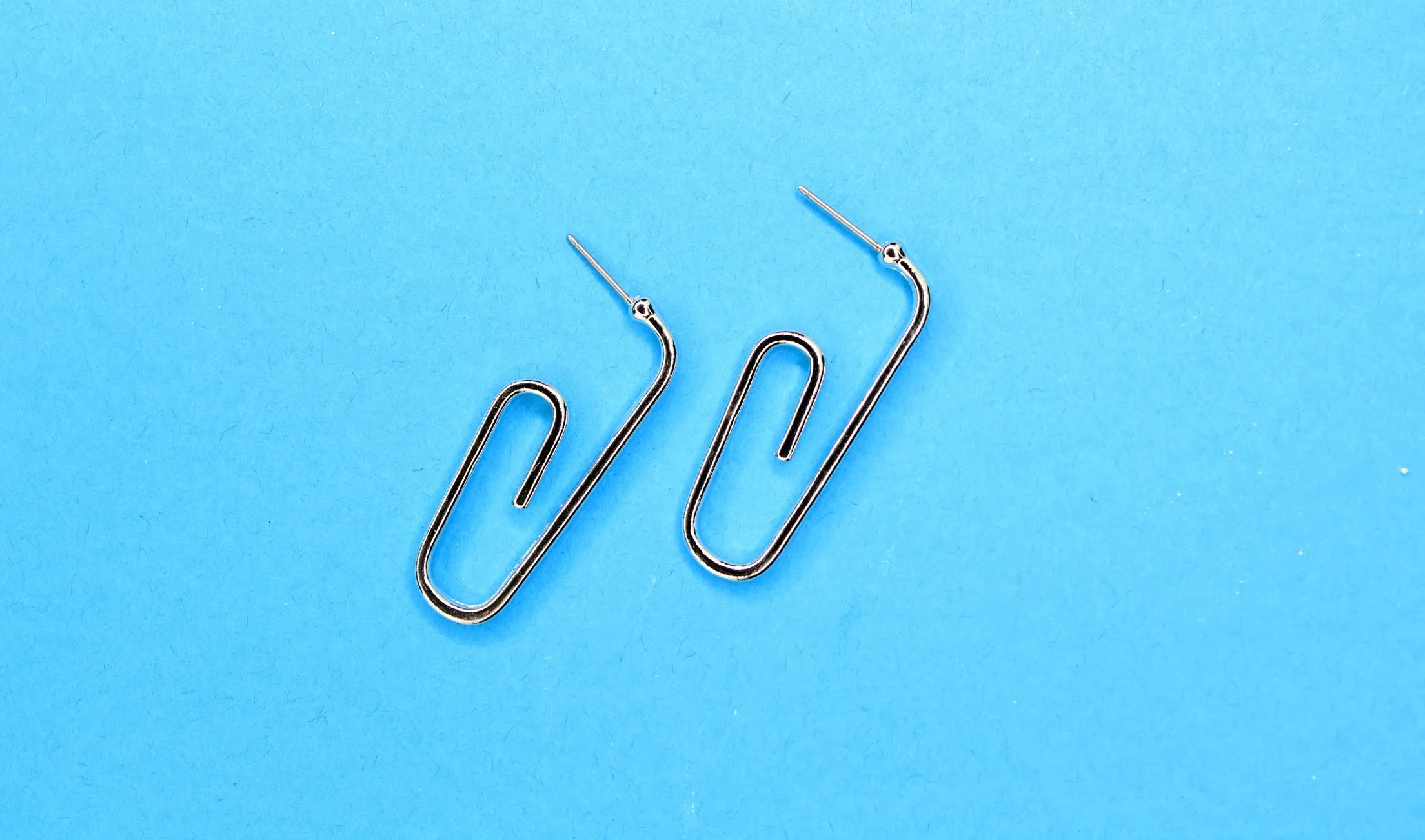 Paper Clip Earrings